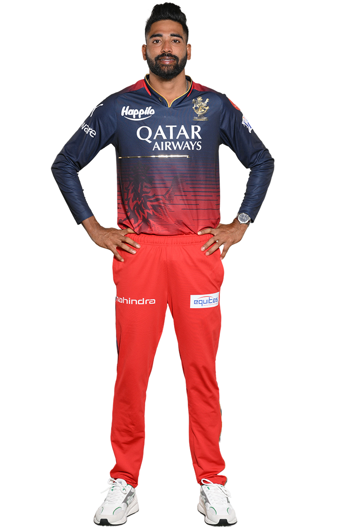 MOHAMMED SIRAJ rcb MOHAMMED SIRAJ rcb