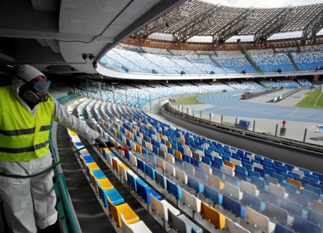 Almost all sporting activity has been put on hold owing to the global pandemic