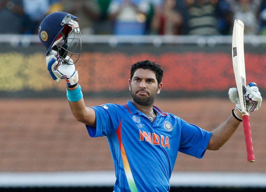 Yuvraj Singh century in India vs West Indies 2011 ICC World Cup Yuvraj Singh century in India vs West Indies 2011 ICC World Cup