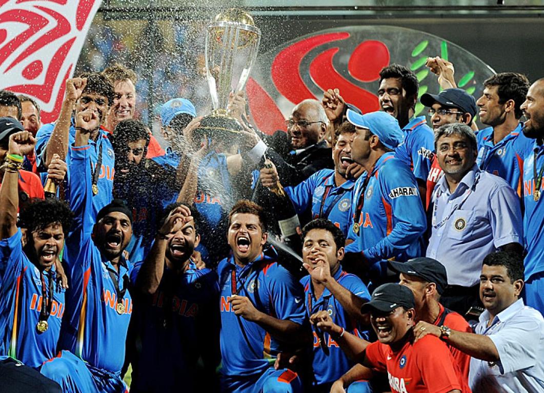 On this day in 2011- India lift the 2011 World Cup