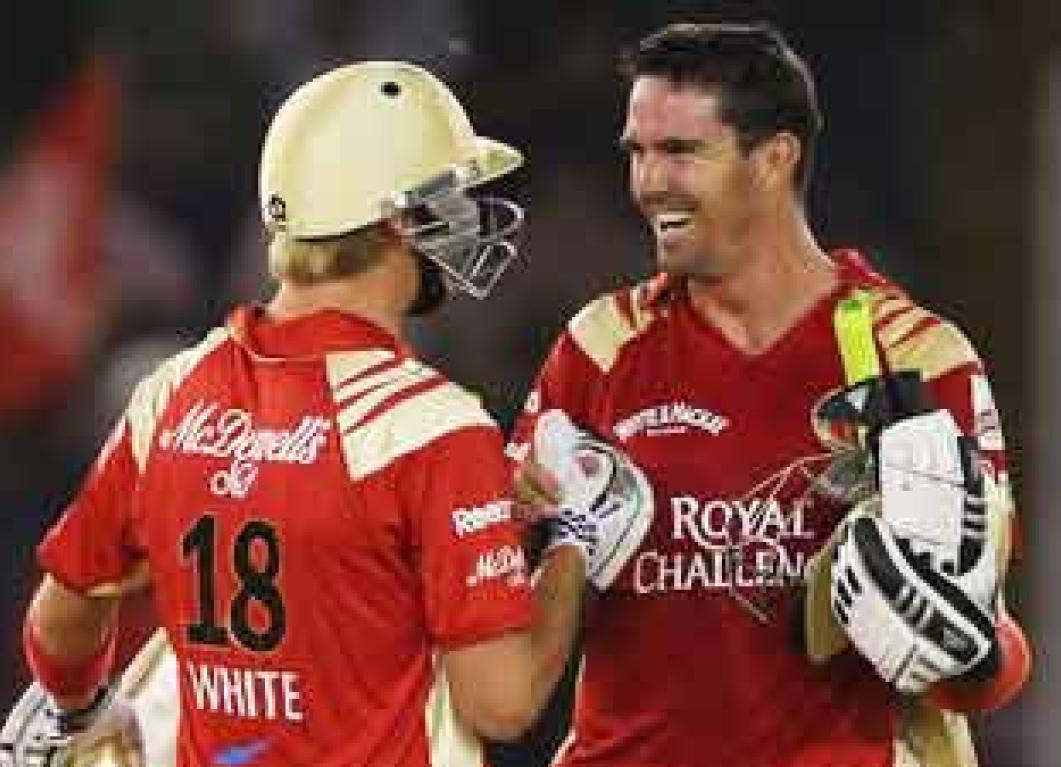 RCB beat RR by 5 wickets on this day in 2010. RCB beat RR by 5 wickets on this day in 2010.