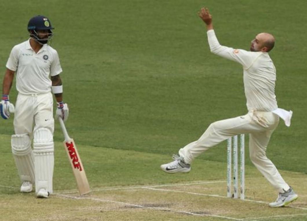 Australian spinner Nathan Lyon thinks that India captain Virat Kohli can adapt to playing in front of empty stadiums Australian spinner Nathan Lyon thinks that India captain Virat Kohli can adapt to playing in front of empty stadiums