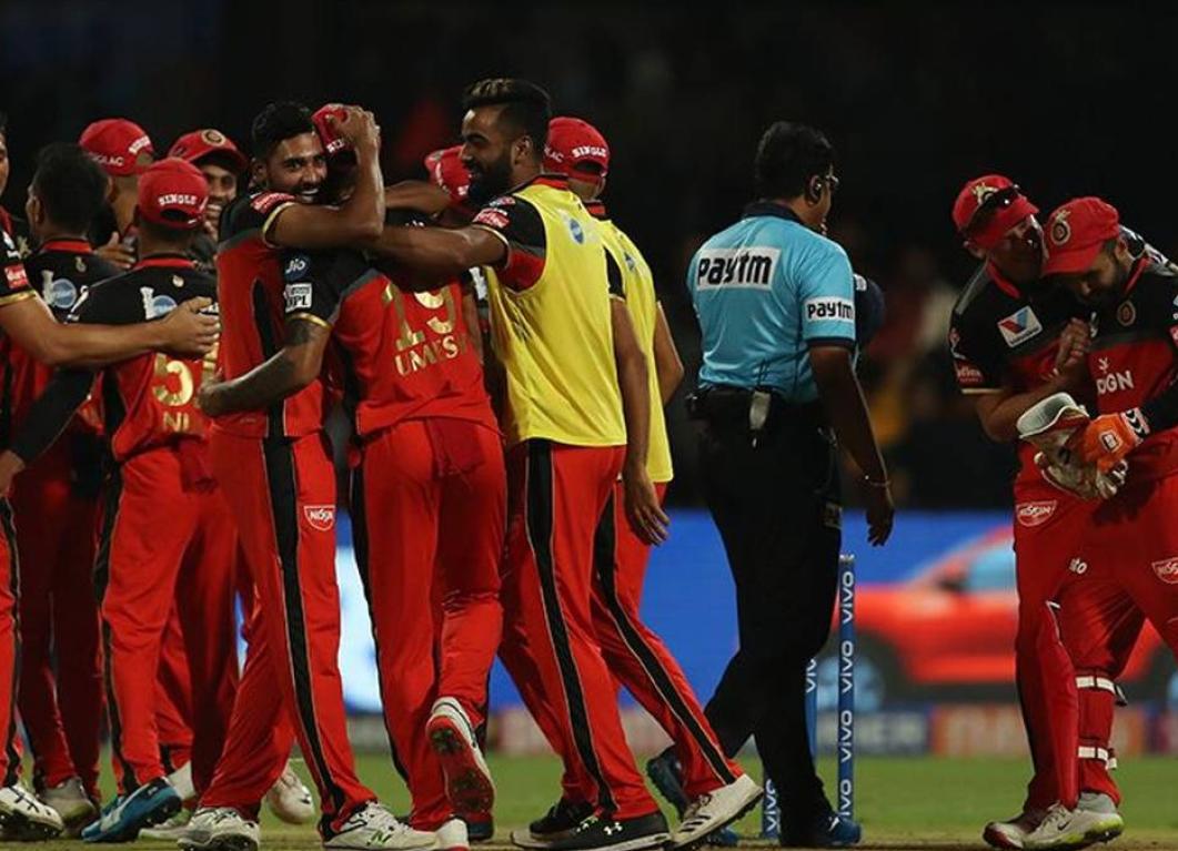 Royal Challengers Bangalore beat CSK by 1 run in a thriller at the Chinnaswamy on this day in 2019.