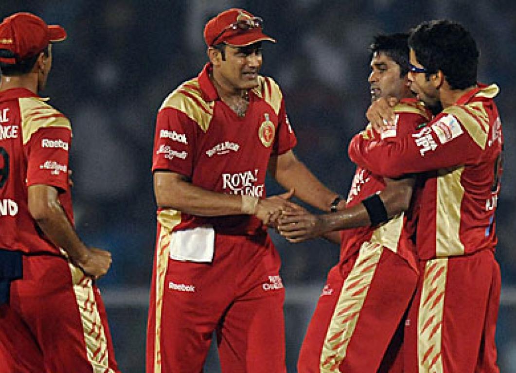 Royal Challengers Bangalore beat Kolkata Knight Riders on this day in 2010. Royal Challengers Bangalore beat Kolkata Knight Riders on this day in 2010.