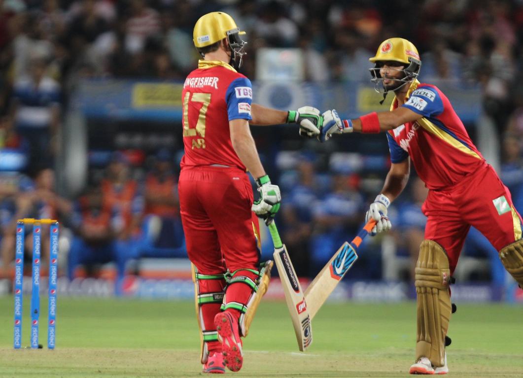 Mandeep Singh and AB de Villiers counterattack floors Rajasthan Royals in IPL 2015 Eliminator