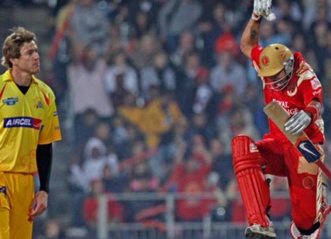 Royal Challengers Bangalore overpower Chennai Super Kings to reach the final of the 2009 IPL.