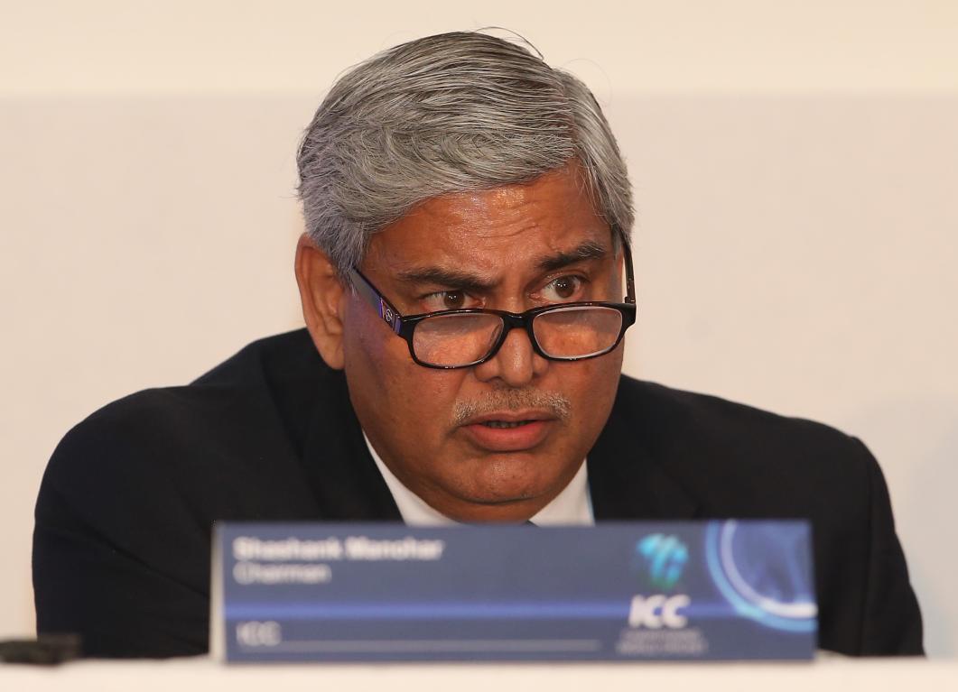 ICC Chairman Shashank Manohar