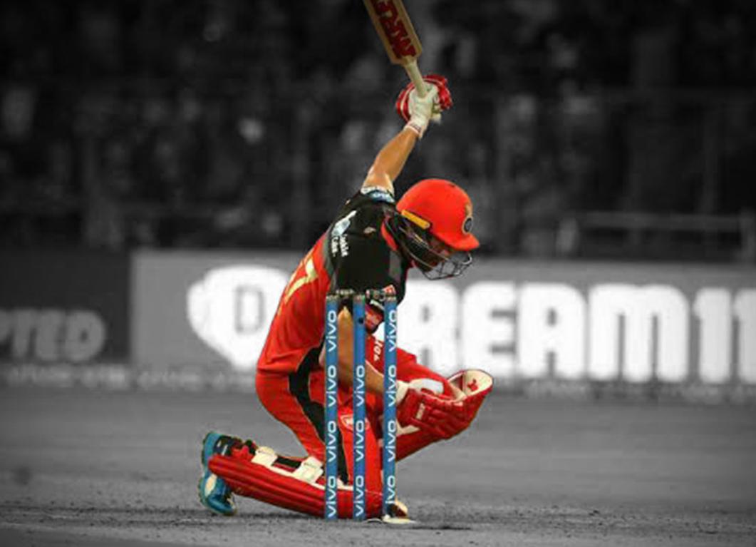 AB de Villiers When AB de Villiers hit an outrageous one-handed six