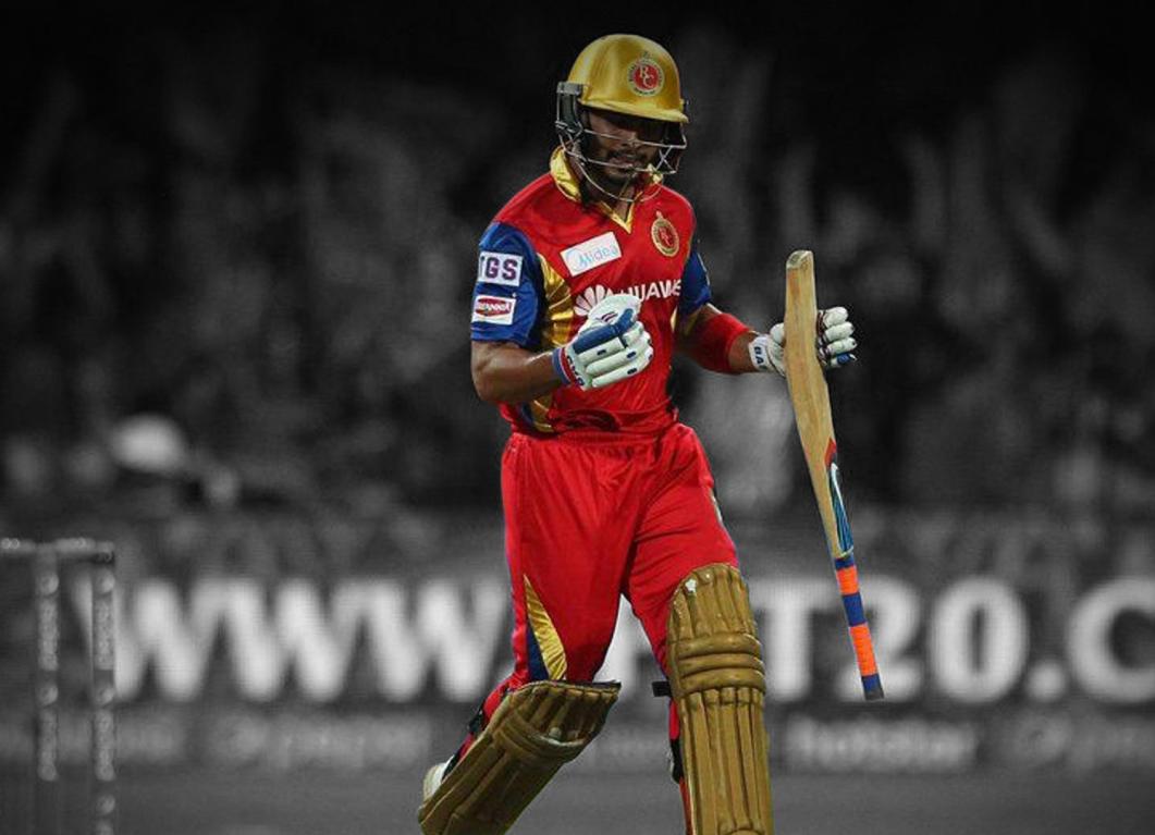 Mandeep Singh's heroics saw RCB pull off a thriller against KKR in 2015