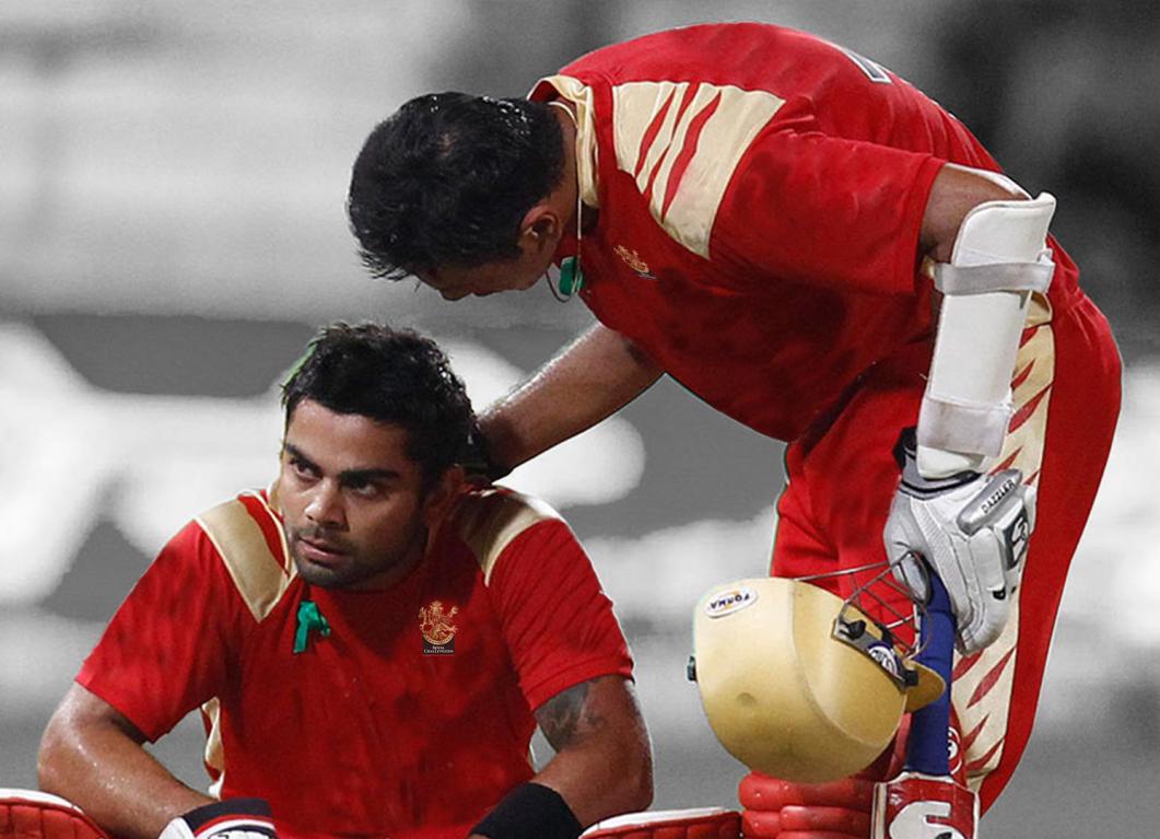 When Rahul Dravid consoled Virat Kohli after a devastating loss against Mumbai Indians in 2010