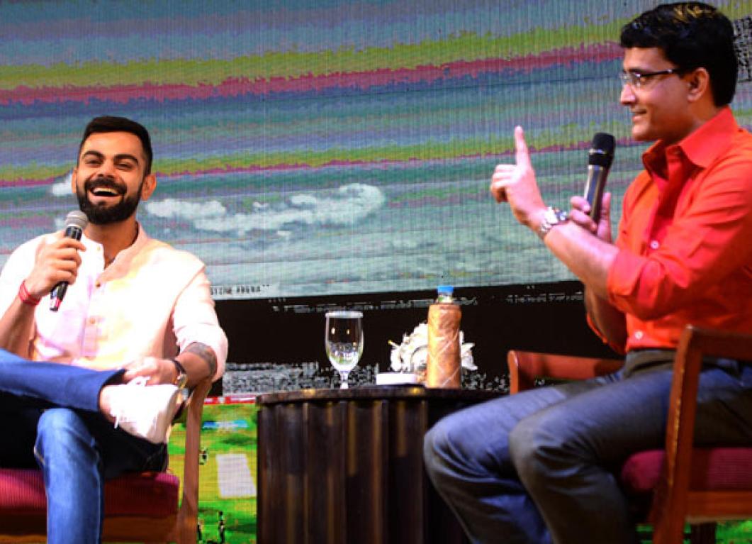 Former India pacer Irfan Pathan talks about the similarities between Virat Kohli and Sourav Ganguly