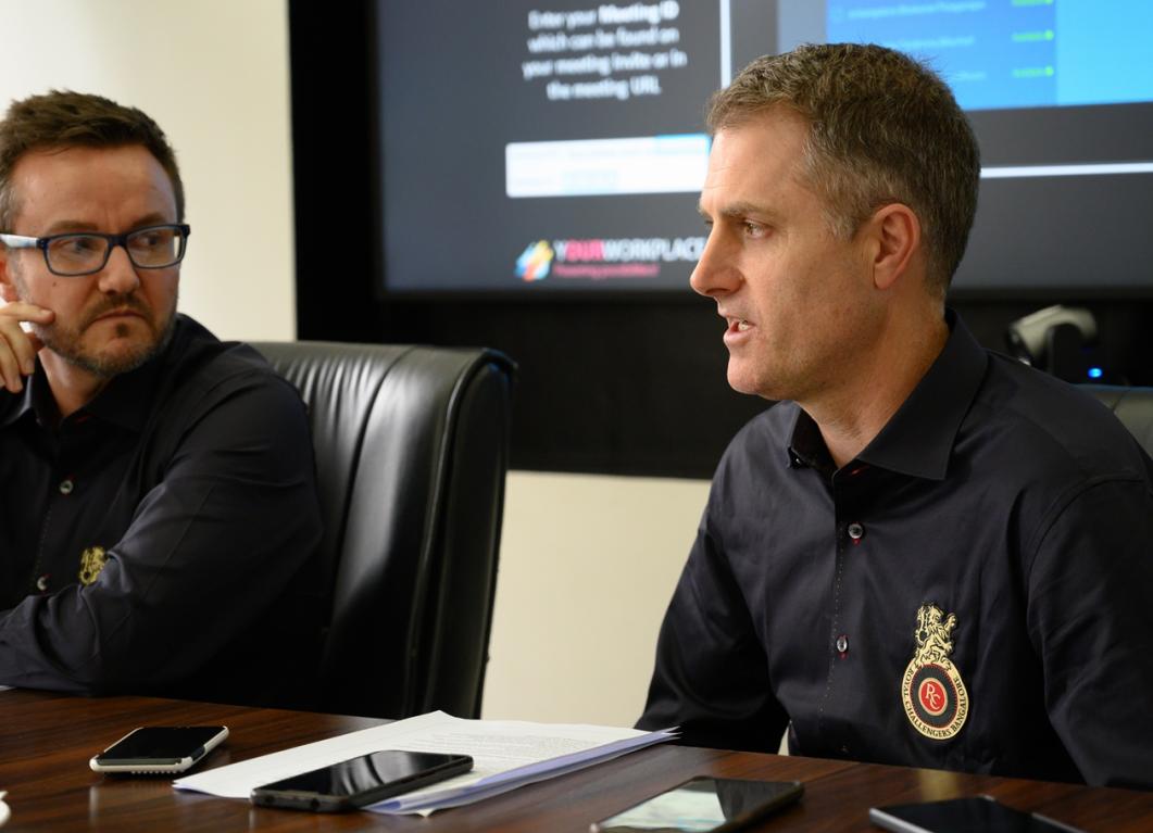 Mike Hesson and Simon Katich excited about what overseas members offer to the team