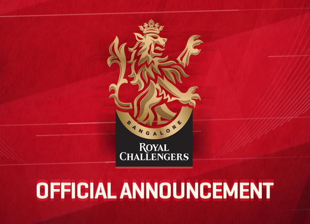 Royal Challengers Bangalore official team update for IPL 2020