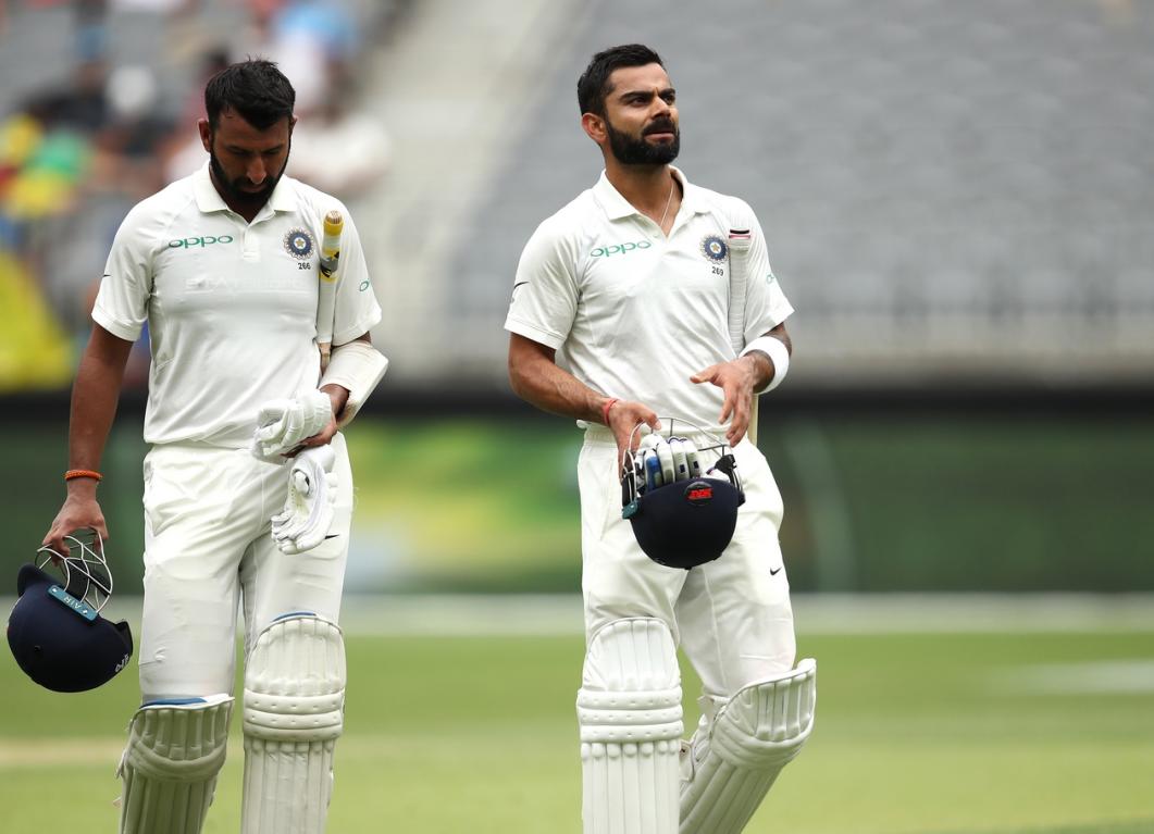 Virat Kohli & Pujara When they started their playing careers as Indian internationals, one could not have been blamed for having thought that Cheteshwar Pujara and Virat Kohli possess contrasting personalities. While Pujara exuded a calm, tranquil aura, Virat Kohli was known for his aggressive swagger. Nearly a decade since they made their test debuts, the duo have become the cornerstones of success for India in the Test match arena.   While Virat has not completely abandoned his heart on the sleeve approach to the game that ha