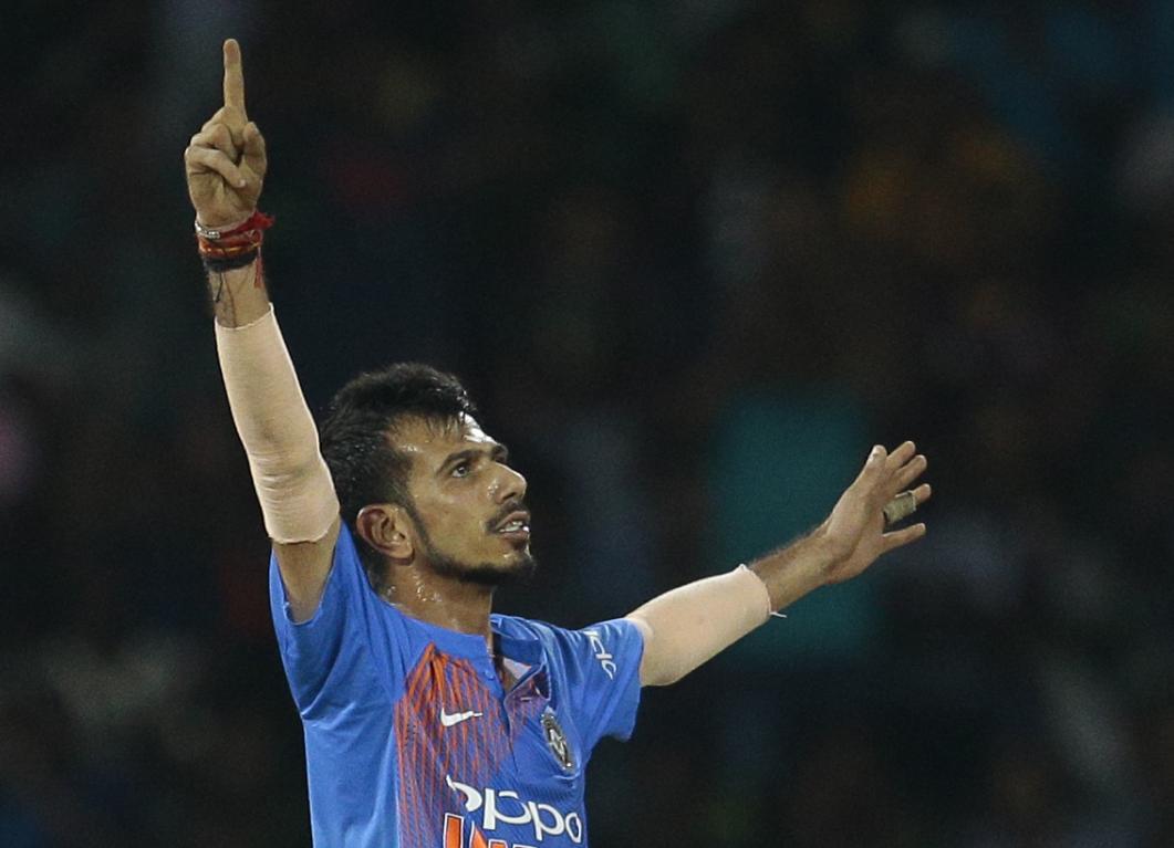 Yuzvendra Chahal Throwback to when RCB leg-spinner Yuzvendra Chahal helped India beat England with a 6-fer at the Chinnaswamy stadium in Bangalore