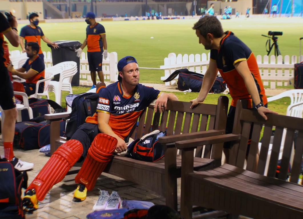 AB de Villiers has his first net session in Dubai
