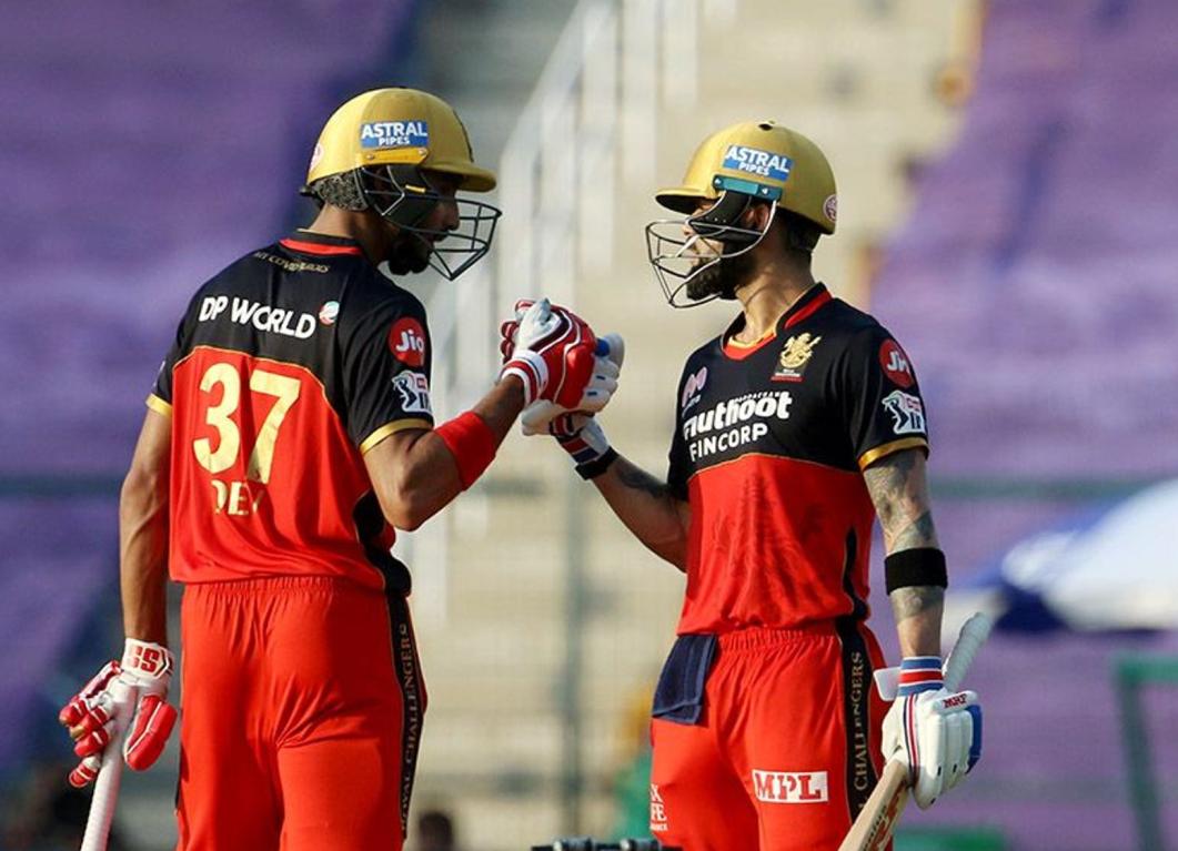 Virat Kohli and Devdutt Padikkal helps RCB beat RR