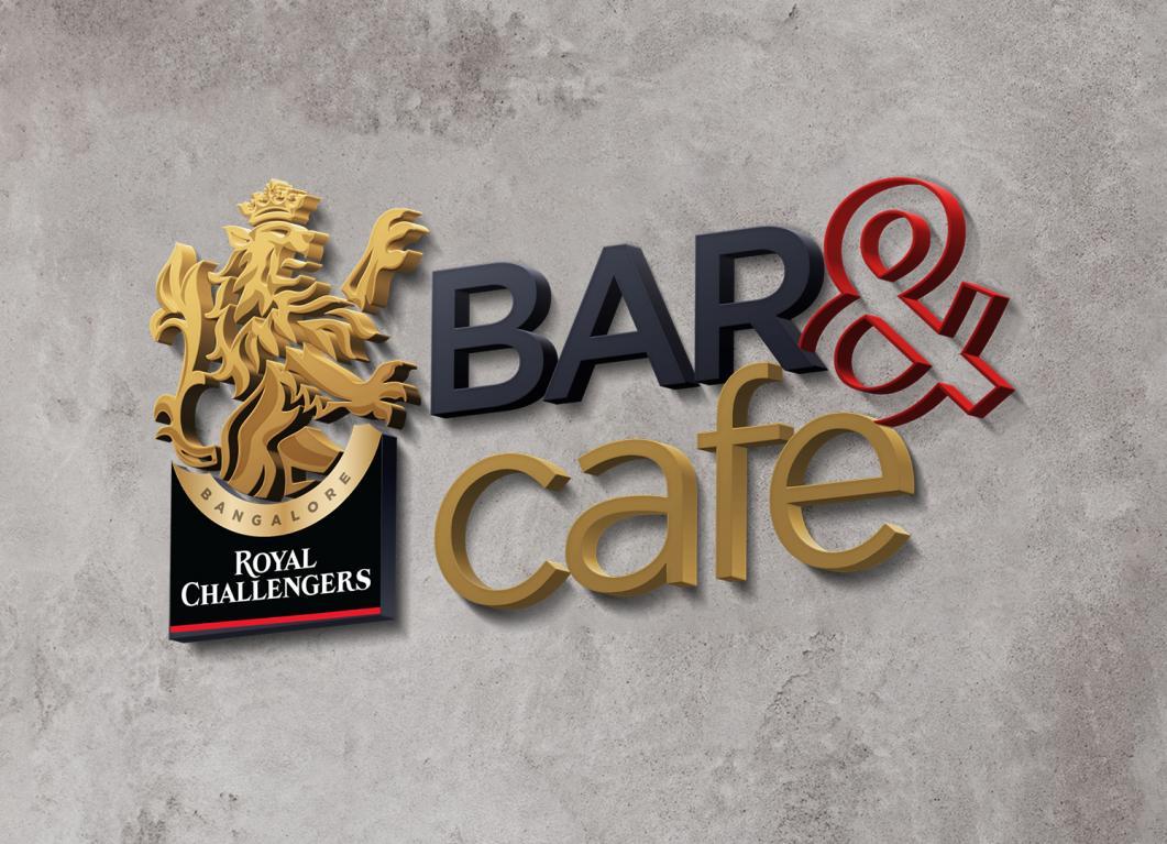 RCB Bar and Cafe Diageo India launches RCB Bar and Cafe in the heart of Bengaluru