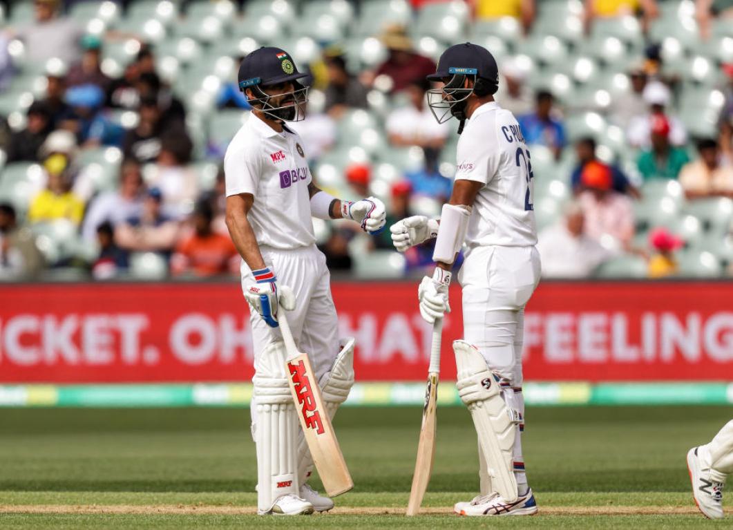 Virat Kohli and Cheteshwar Pujara helped India recover after a tough start Kohli and Pujara helped India recover