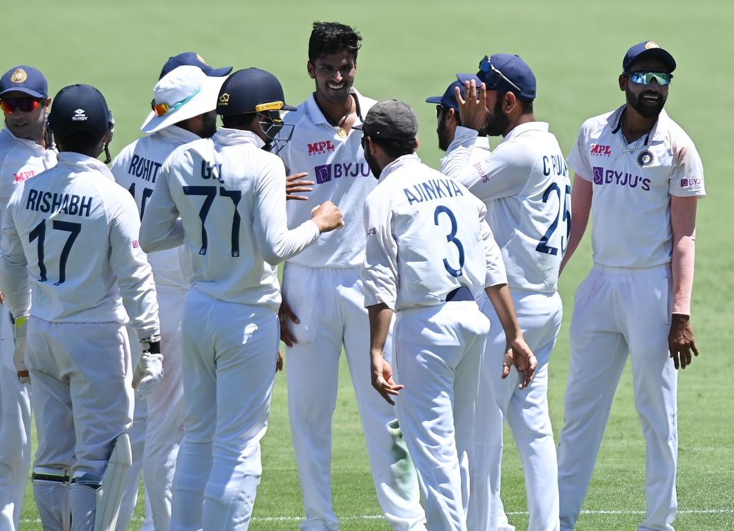 Washington Sundar became the 301st cricketer to represent India in Test cricket. Washington Sundar became the 301st cricketer to represent India in Test cricket.