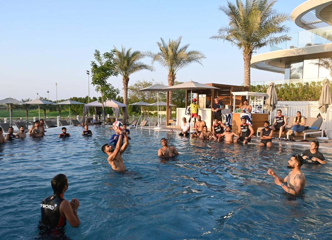 The RCB Clashathon kicks off with Pool Volleyball The RCB Clashathon kicks off with Pool Volleyball