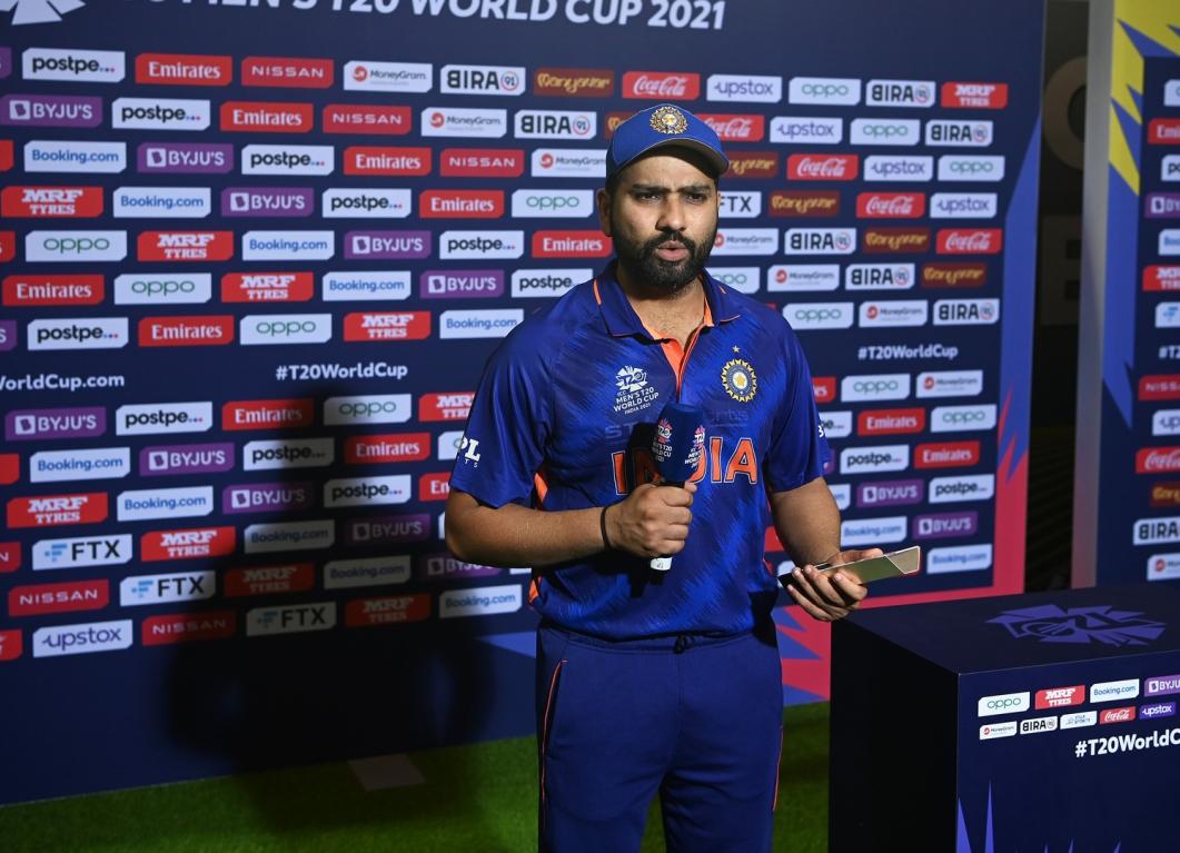 Focus on the color blue right now: Rohit Sharma