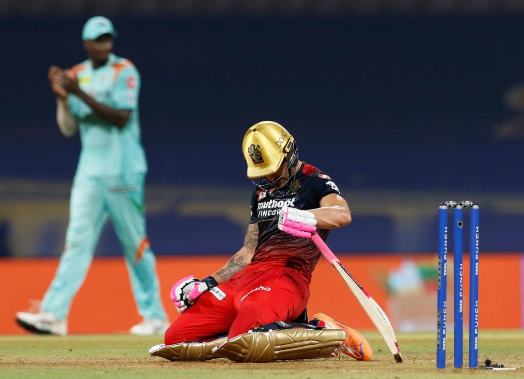 I did some adjustments to feel better: Faf du Plessis