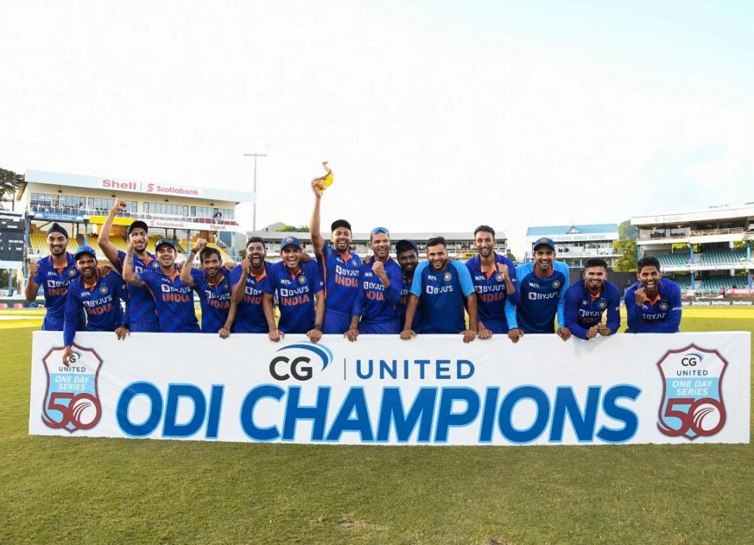 India runs riot at Queen’s Park Oval; complete 3-0 sweep of the Windies