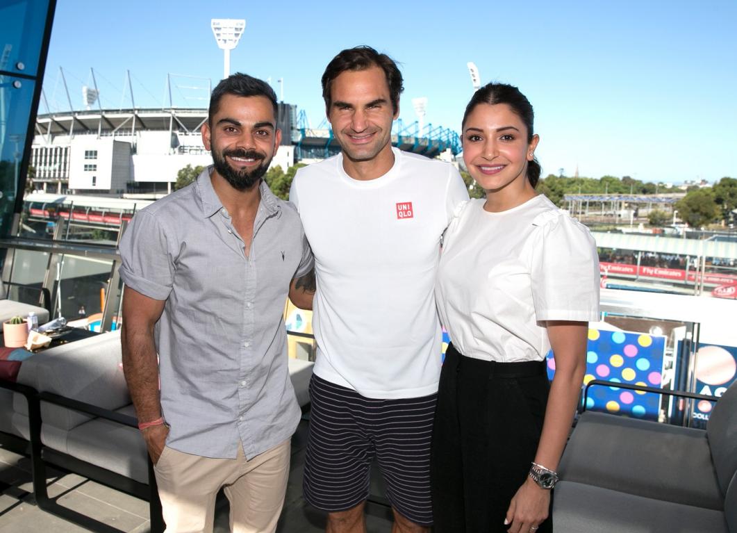 Virat Kohli wishes Roger Federer upon retirement Virat Kohli and Roger Federer
