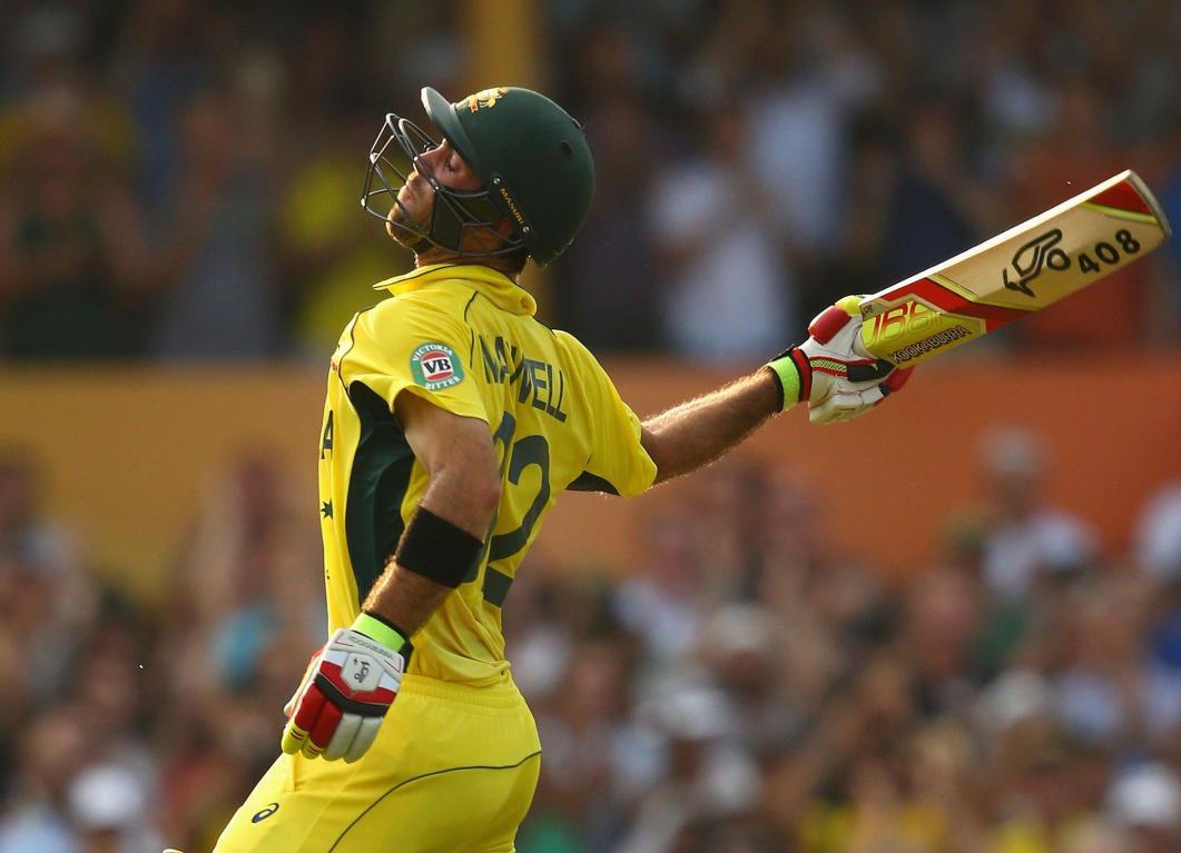 Glenn Maxwell opens up on his feelings after smashing a century against Sri Lanka in the 2015 World Cup
