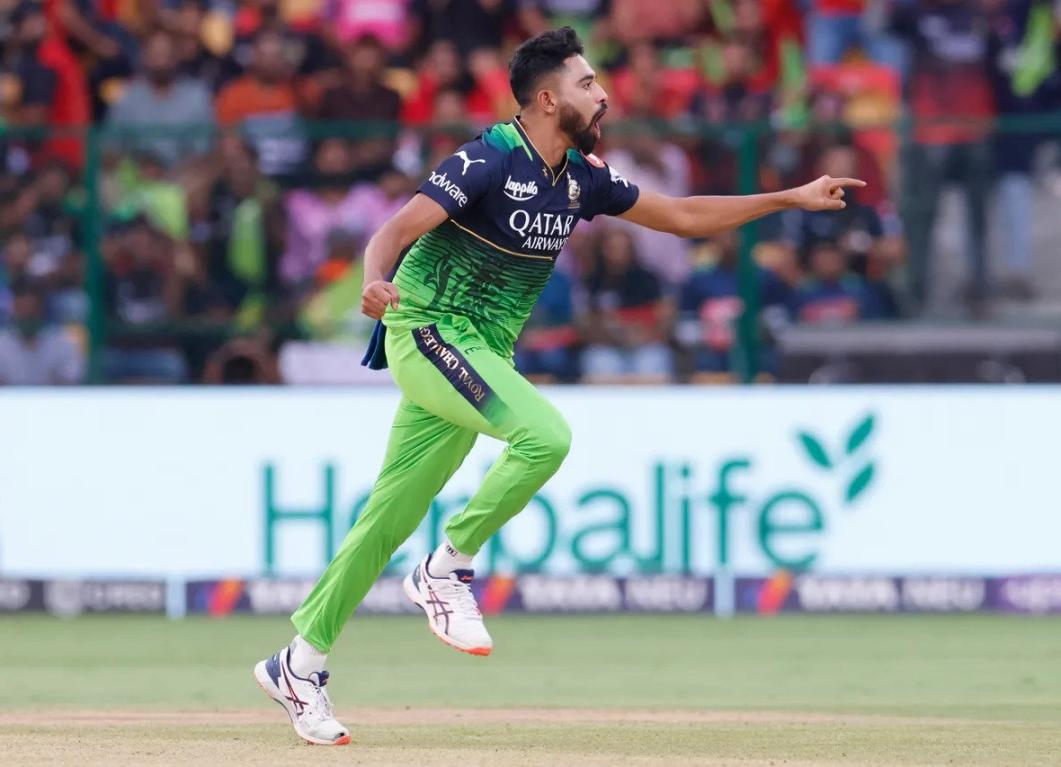 I'm very happy with the responsibility of leading the attack: Mohammed Siraj after RCB’s win against RR