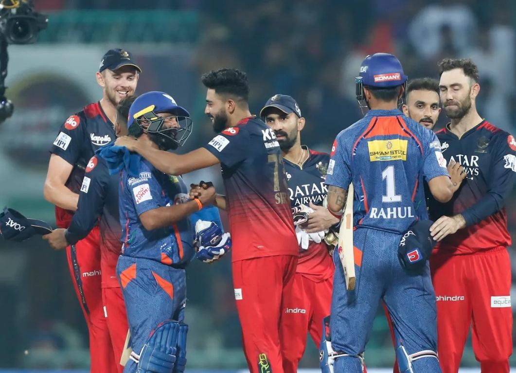 RCB come out on top in a low-scoring thriller against LSG