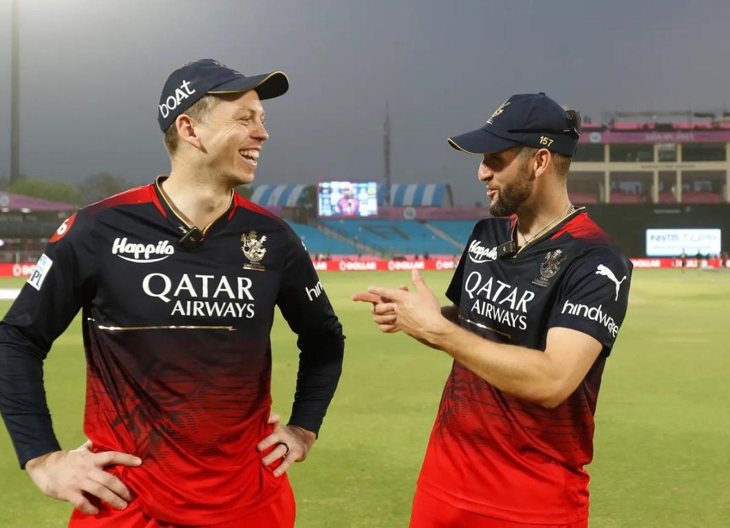We thrive under this sort of pressure: Michael Bracewell heaps praises on RCB teammates after a remarkable win against RR