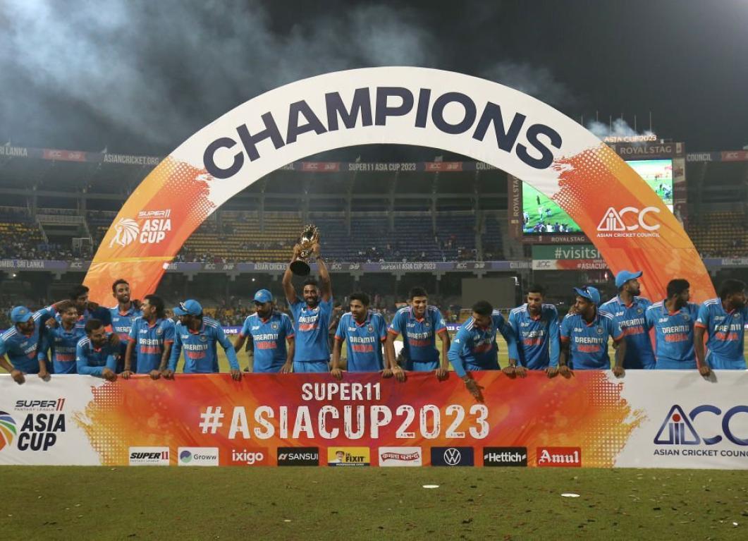 Mohammed Siraj razes through Sri Lanka as India lift their 8th Asia Cup crown