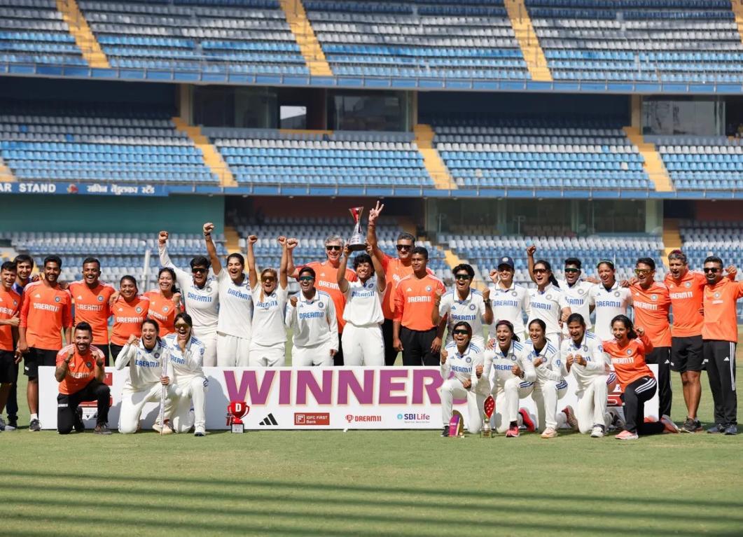 India-W blow apart Australia-W to create history in Mumbai India-W blow apart Australia-W to create history in Mumbai