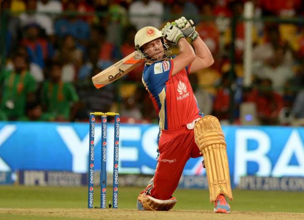 AB de Villiers vs SRH 2014 IPL - RCB