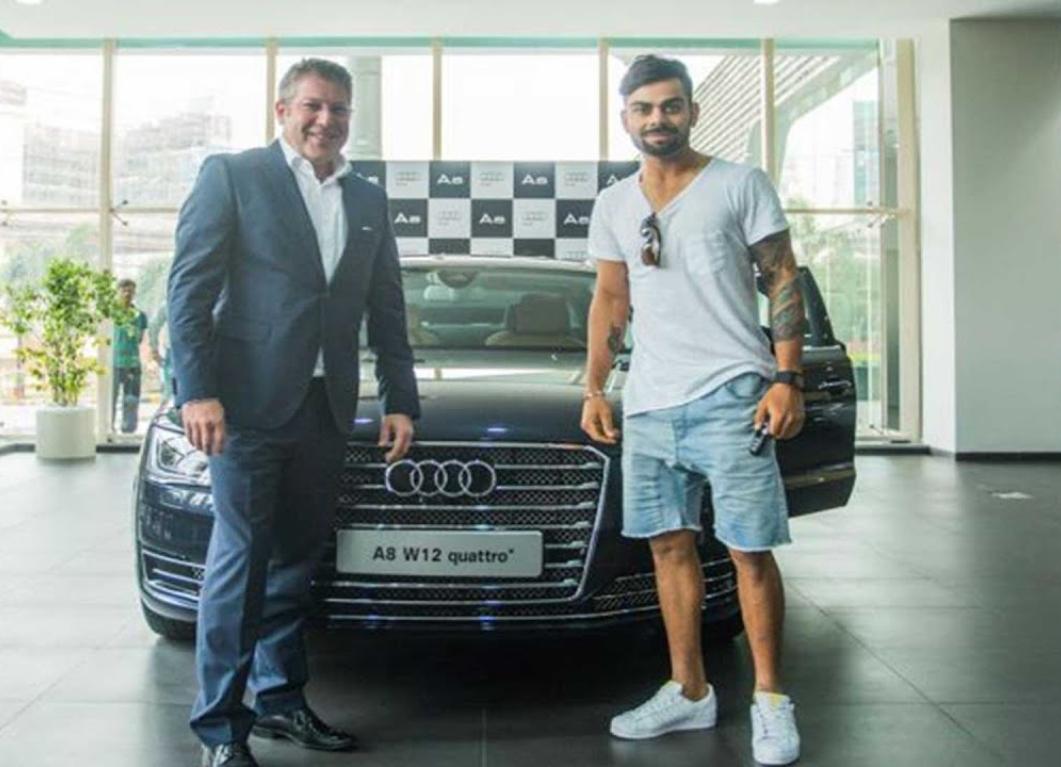 Audi A8L W12 Quattro - Virat Kohli