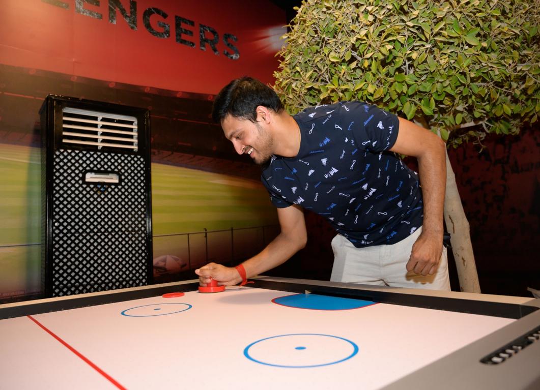 Pavan Deshpande - RCB organize a fun evening inside bio-bubble post-mandatory quarantine