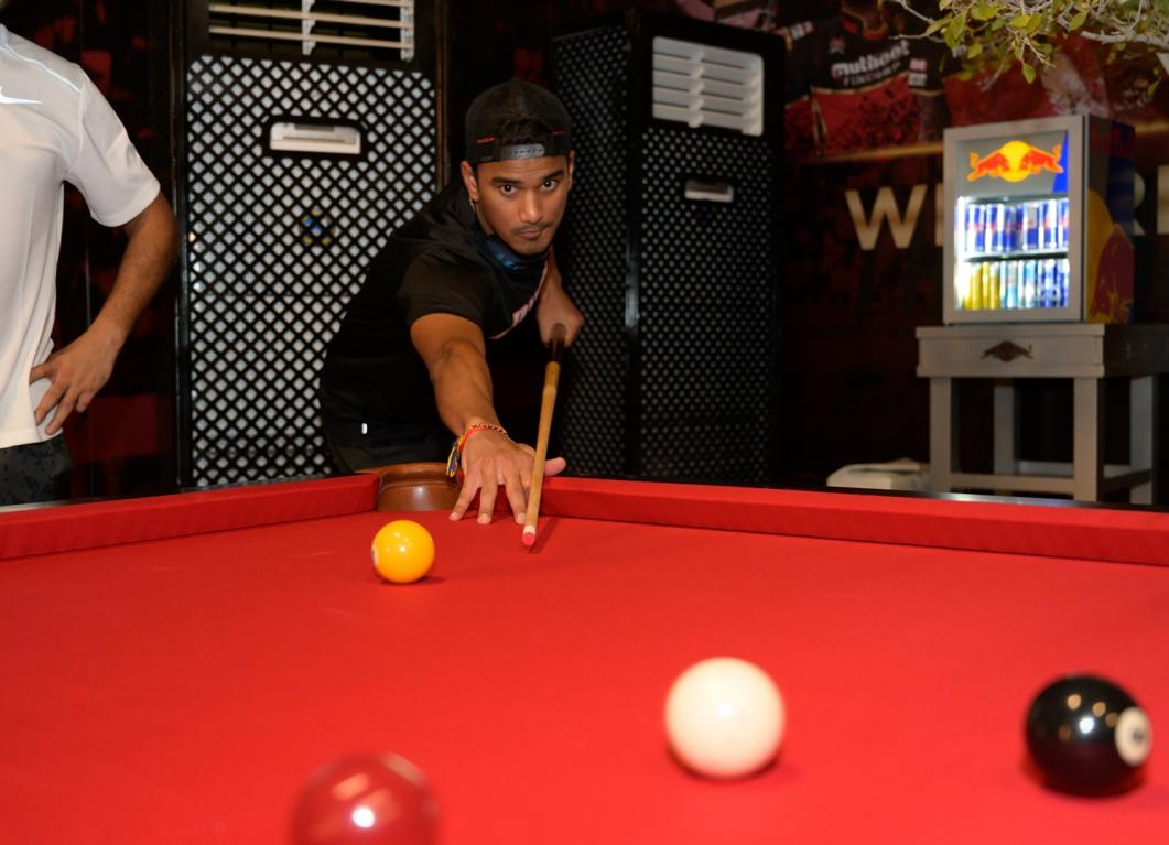 Pawan Negi - RCB organize a fun evening inside bio-bubble post-mandatory quarantine