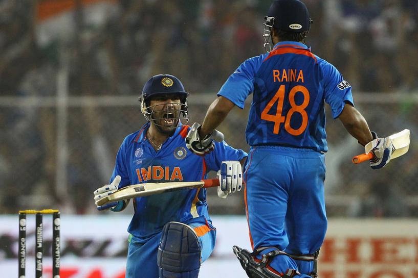 Yuvraj Singh’s India beat Australia in the 2011 World Cup Quarter-final