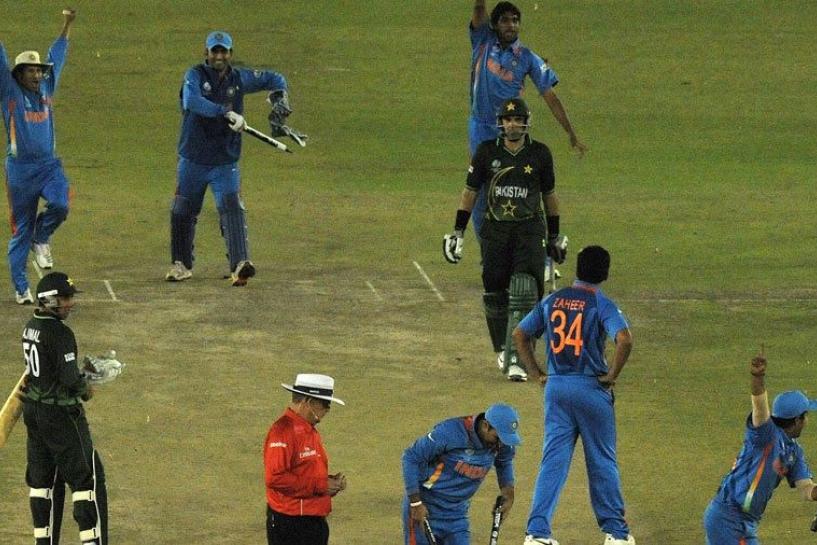 India beat Pakistan in the semi-finals of the world cup