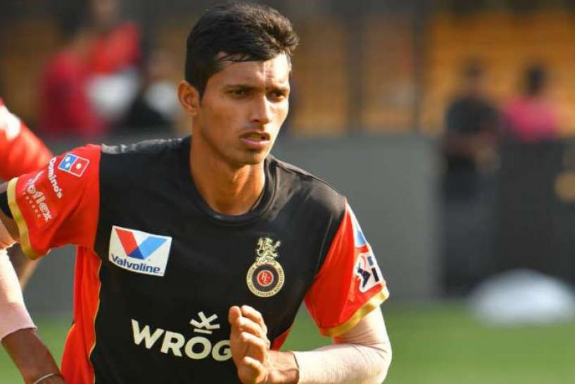 RCB's Navdeep Saini playing for India
