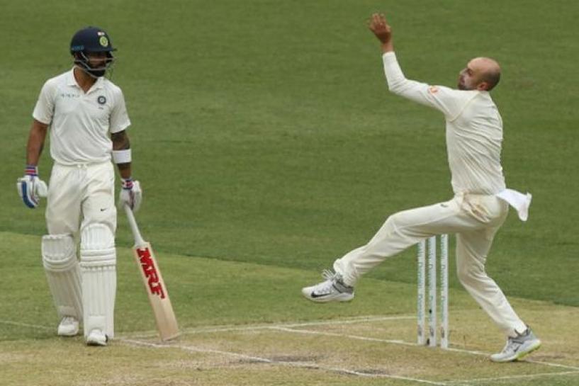 Australian spinner Nathan Lyon thinks that India captain Virat Kohli can adapt to playing in front of empty stadiums