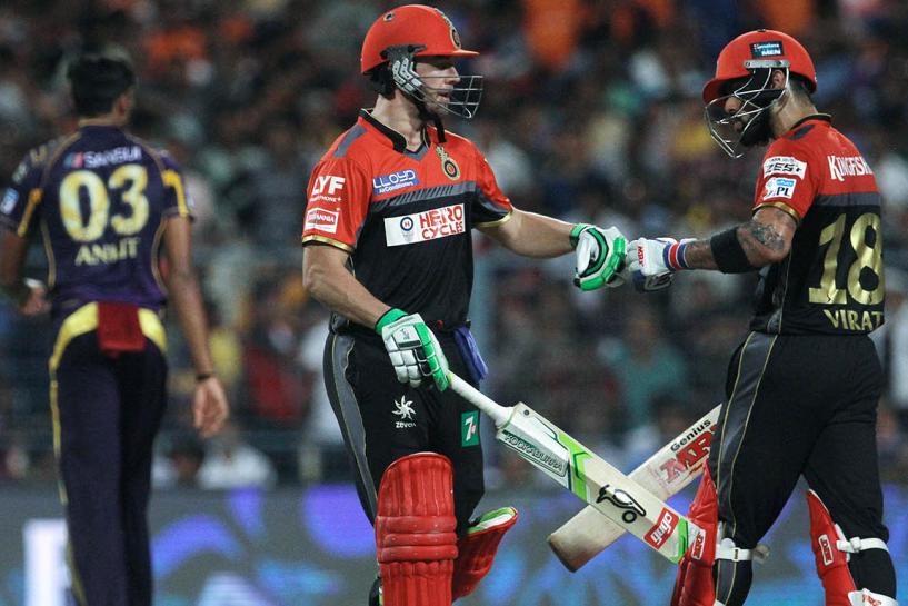 Virat Kohli and AB de Villiers ace the chase as RCB beat KKR
