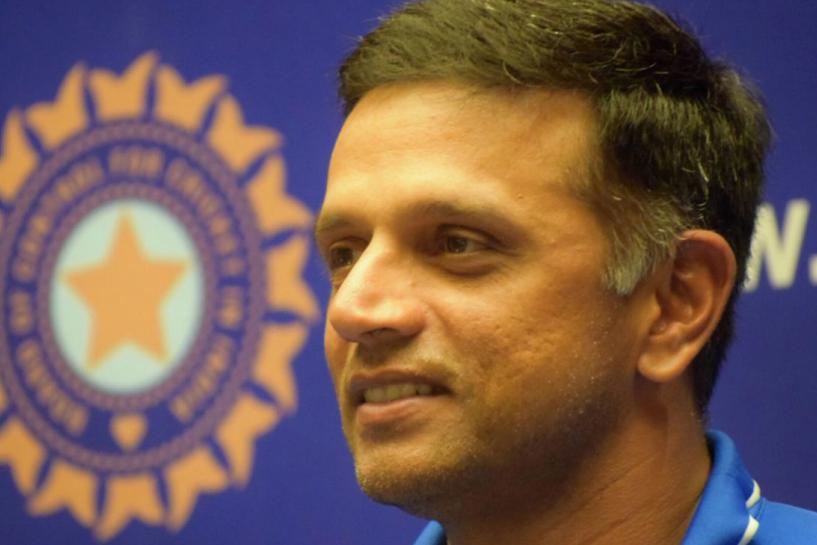 Rahul Dravid briefs the progress at the National Cricket Academy, Bengaluru, during the COVID-19 lockdown