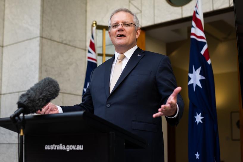 Australian PM Scott Morrison hints that the T20 World Cup is possible with upto 10,000 spectators