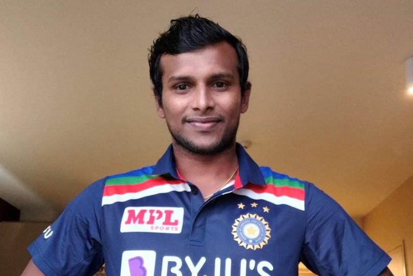 Left-arm pacer, T Natarajan, was added to India's squad for the ODI series against Australia