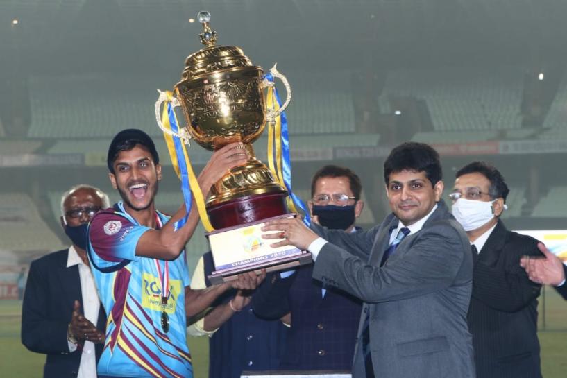 Shahbaz Ahmed's all-round show helps Tapan Memorial Club to clinch the inaugural Bengal T20 Challenge