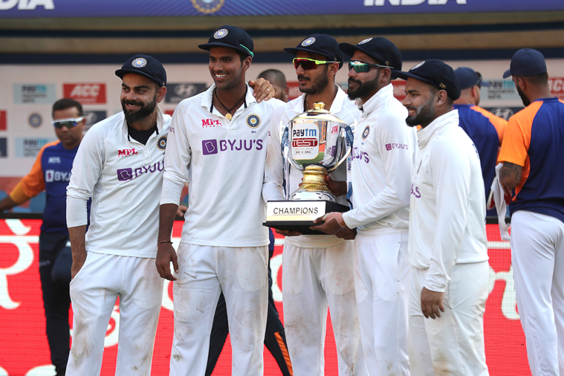 Indian cricketers react after making it to final of World Test Championship