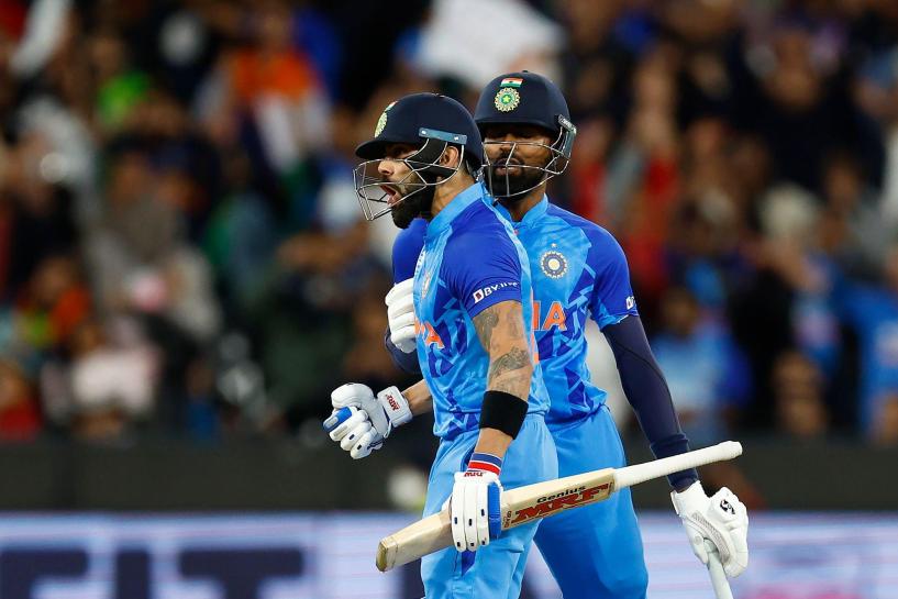 Virat Kohli and Hardik Pandya